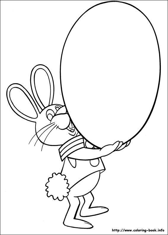 Peter Cottontail coloring picture